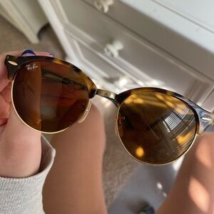 women’s rayban sunglasses (clubround classic)